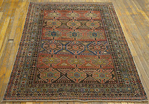 Antique Caucasian Rug - 18605 | Caucasian 4' 0'' x 4' 10'' | Other, Origin Caucasus, Circa: 1890