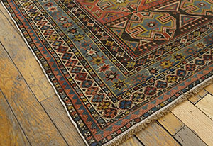 Antique Caucasian Rug - 18605 | Caucasian 4' 0'' x 4' 10'' | Other, Origin Caucasus, Circa: 1890