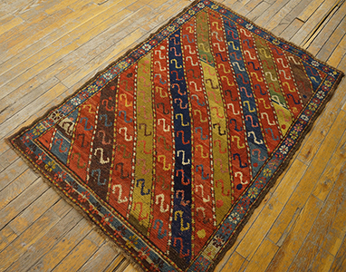 Antique Caucasian Rug - 19990 | Caucasian 2' 10'' x 4' 3'' | Other, Origin Caucasus, Circa: 1890