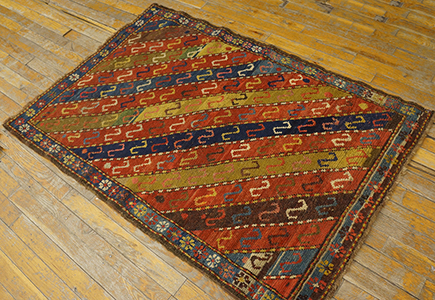 Antique Caucasian Rug - 19990 | Caucasian 2' 10'' x 4' 3'' | Other, Origin Caucasus, Circa: 1890