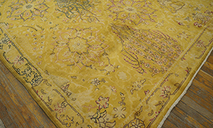 Antique Indian Rug - 20187 | Indian 11' 0'' x 22' 4'' | Yellow, Origin India, Circa: 1920