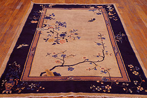 Antique Chinese - Art Deco Rug - 22295 | Chinese 5' 0'' x 7' 8'' | Sand, Origin China, Circa: 1920