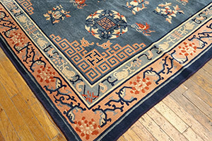 Antique Chinese - Peking Rug - 22949 | Chinese 6' 2'' x 8' 7'' | Blue, Origin China, Circa: 1900