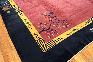 Antique Chinese - Art Deco Rug - 40-1031 | Chinese 11' 3'' x 15' 4'' | Pink, Origin China, Circa: 1930