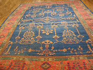 Antique Sultanabad Rug - 40-1709 | Persian Informal 10' 8'' x 13' 8'' | Navy, Origin Persia, Circa: 1890