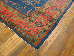 Antique Sultanabad Rug - 40-1709 | Persian Informal 10' 8'' x 13' 8'' | Navy, Origin Persia, Circa: 1890