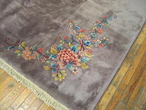 Antique Chinese - Art Deco Rug - 40-3232 | Chinese 9' 2'' x 11' 6'' | mauve, Origin China, Circa: 1920