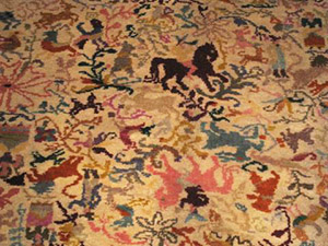 Antique Ecuadorian  Rug - 40-3332 | Other 8' 0'' x 10' 0'' | Ivory, Origin Ecuador, Circa: 1950