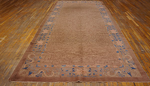 Antique Chinese - Peking Rug - 40-3511 | Chinese 6' 6'' x 13' 6'' | Salmon, Origin China, Circa: 1920