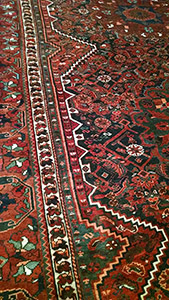 Antique Afshar Rug - 40-390 | Persian Informal 12' 6'' x 24' 0'' | Red, Origin Persia, Circa: 1890