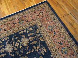 Antique Indian Rug - 18418 | Indian 13' 0'' x 24' 3'' | Blue, Origin India, Circa: 1910