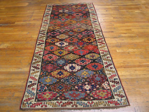 Antique N.W.Persian Rug - 20918 | Persian Informal 3' 10'' x 9' 2'' | Brown, Origin Persia, Circa: 1880