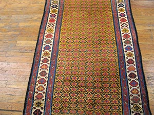 Antique N.W.Persian Rug - 21106 | Persian Informal 3' 0'' x 11' 7'' | Yellow, Origin Persia, Circa: 1900