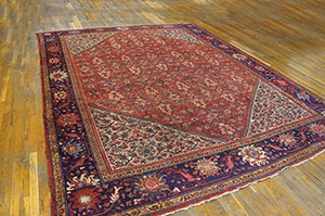 Antique Mahal Rug - 40-698 | Persian Informal 10' 3'' x 13' 5'' | Red, Origin Persia, Circa: 1935