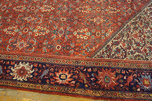 Antique Mahal Rug - 40-698 | Persian Informal 10' 3'' x 13' 5'' | Red, Origin Persia, Circa: 1935